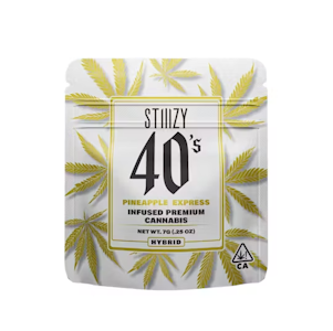 STIIIZY - STIIIZY 40's Pineapple Express Infused Flower (H) 7g