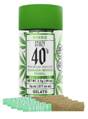 STIIIZY - Gelato 40's 5 Pack 2.5G Main Image