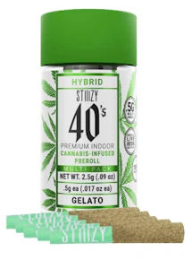 Gelato 40's 5 Pack 2.5G