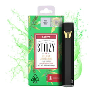 STIIIZY | Green Crack | Live Resin Liquid Diamonds All-In-One Vape | 1g