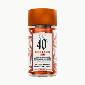 STIIIZY - STIIIZY | KING LOUIS XIII - 5PK INFUSED | PREROLL | 2.5G