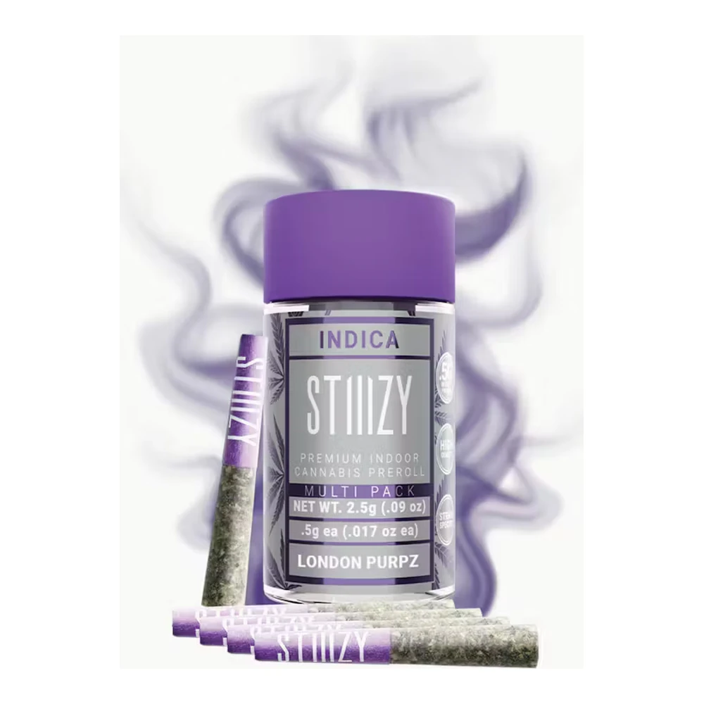 STIIIZY - STIIIZY | London Purpz | Naked Pre-Roll 5pk | 2.5g Main Image