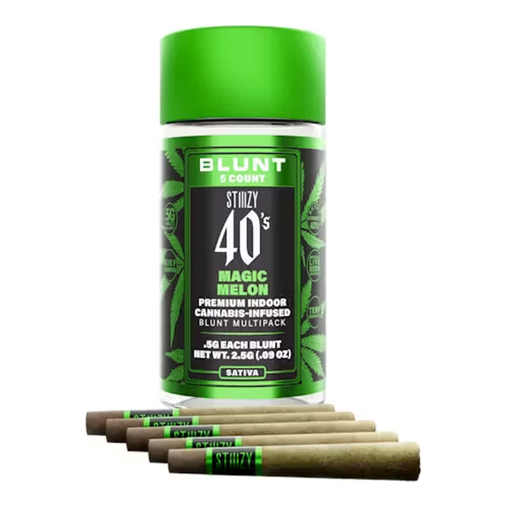 STIIIZY - STIIIZY | Magic Melon | 40's Infused Mini Blunt 5pk | 2.5g Main Image