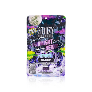 STIIIZY - STIIIZY | MIDNIGHT BERRY 2:1 THC/CBN - 10PK | EDIBLE