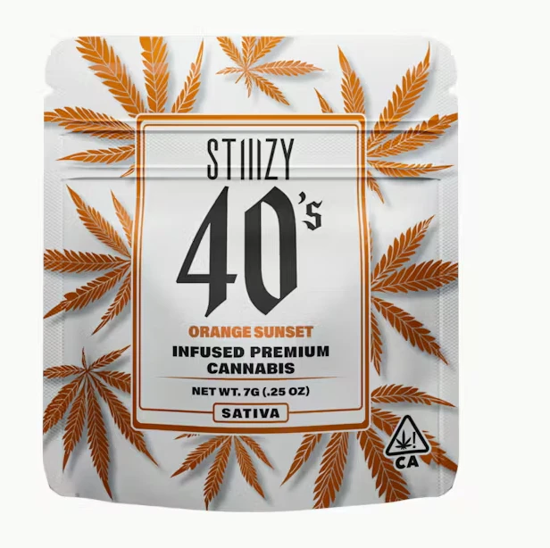 STIIIZY - Orange Sunset Infused Flower 7G Main Image