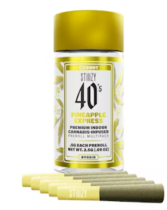 STIIIZY - Pineapple Express | Infused Pre-rolls | 0.5g/5pk | Stiiizy