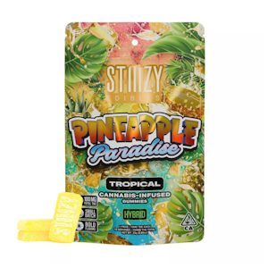 STIIIZY - Pineapple Paradise (H) | 10mg 10pk Fast Acting Nano Enhanced Gummies | Stiiizy
