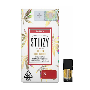 STIIIZY - Hawaiian Snow (S) | 1g Live Resin Liquid Diamond Pod | Stiiizy