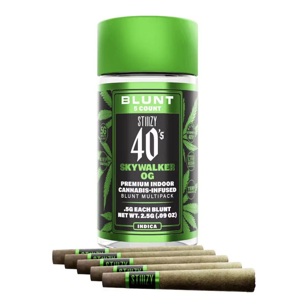 STIIIZY - STIIIZY | Skywalker OG | 40's Infused Mini Blunt 5pk | 2.5g Main Image