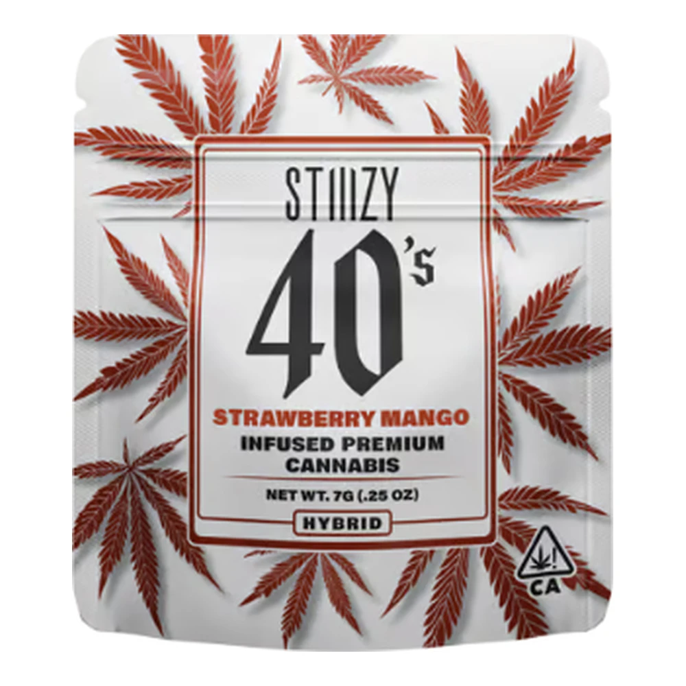 STIIIZY - STIIIZY | Strawberry Mango | 40's Infused Indoor Flower Smalls | 1/4oz Main Image