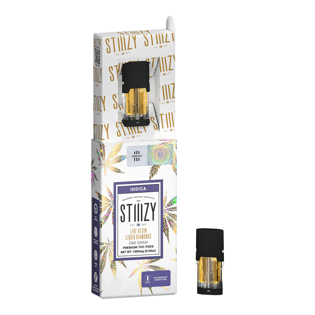 STIIIZY - STIIIZY | STRAWBERRY SHORTCAKE DIAMONDS - POD | CARTRIDGE | 1G Main Image