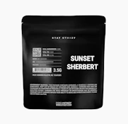 Stiiizy - Black Label Flower - Hybrid - Sunset Sherbert - (3.5g)
