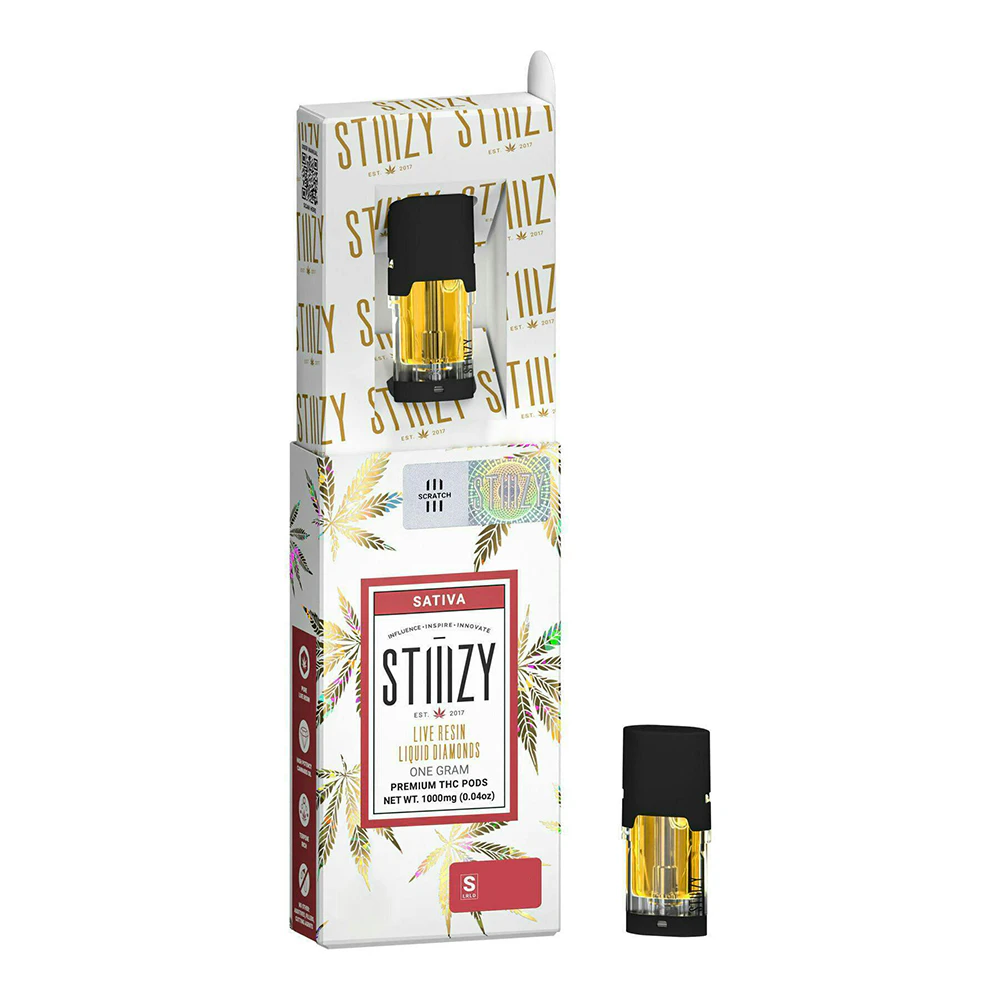 STIIIZY - Stiiizy - 1g Liquid Diamond Cartridge (Strawberry Milkshake-Sativa) Main Image