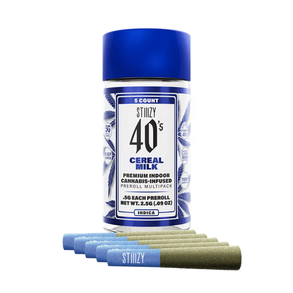 STIIIZY - Stiiizy - 2.5g PreRoll 5 Pack (Cereal Milk-Hybrid) Main Image