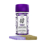 Stiiizy - 2.5g Infused Pre Roll 5 Pack (Purple Punch-Indica)