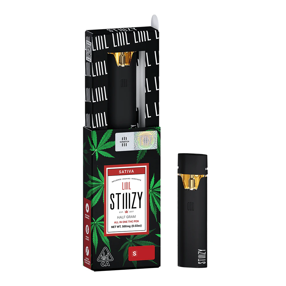 STIIIZY - Stiiizy - 0.5g LIIIL AIO Cartridge (Strawberry Cough-Sativa) Main Image