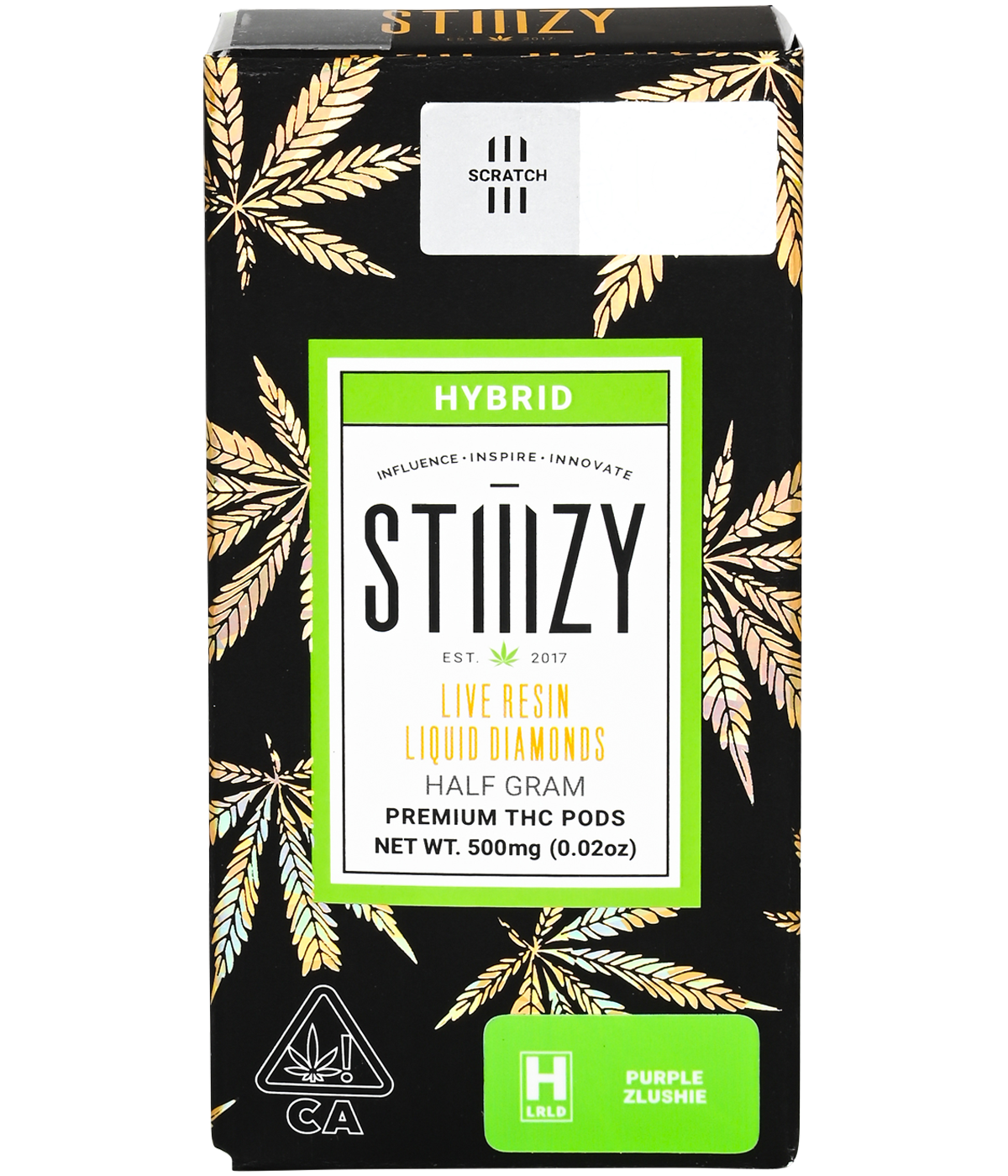 Stiiizy - Pod - LD - Purple Zlushie - 0.5g - Releaf Del R
