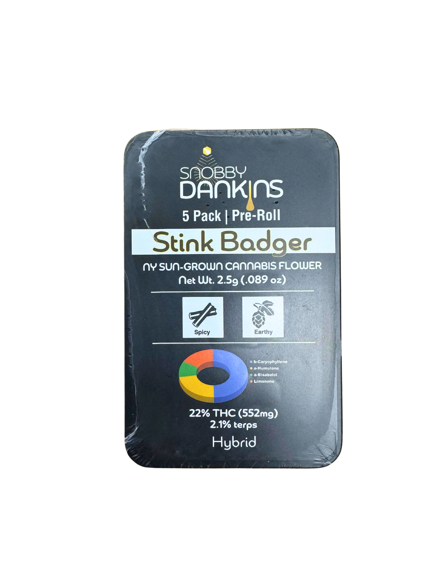 Snobby Dankins - Snobby Dankins | Stink Badger 5pk | 2.5g Main Image