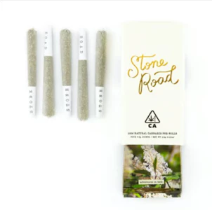 STONE ROAD - Stone Road- Gold Star Gay Hash/Diamond Preroll Pack- 5 PK- 3.5g
