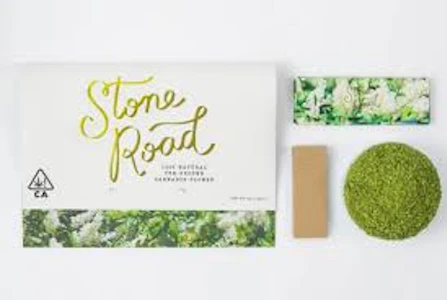 Stone Road - Blueberry Banana Swirl | Hash & THCa Diamond Infused | Preground Flower | 14g (Stone Road)