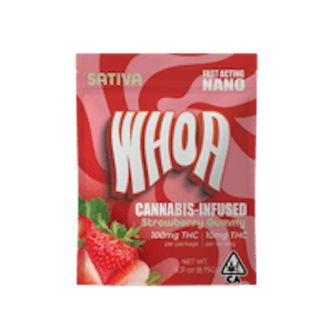 WHOA - WHOA | STRAWBERRY | EDIBLE | 100MG