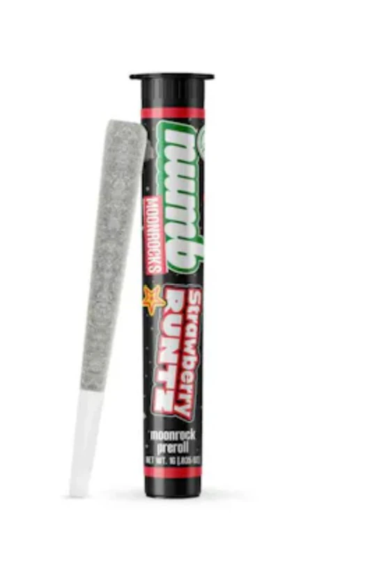 Nub - Numb-Moonrocks-Strawberry Runtz-Hybrid-Pre Roll-1.2G-42.17% Main Image