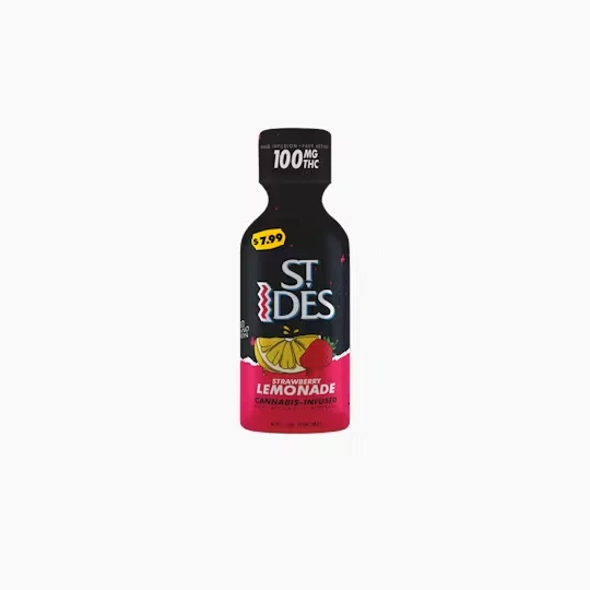 ST IDES - St Ides Shot 100mg Strawberry Lemonade Main Image