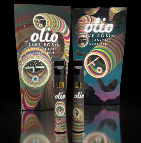 OLIO - Strawberry Candy .5G Live Rosin AIO Olio Main Image