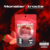 Monster Gummies Strawberry Sativa 200mg