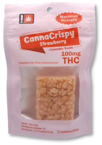 CannaCrispy - Strawberry, Indica