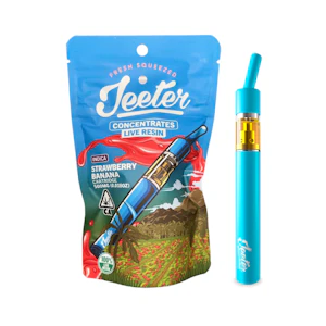 Jeeter - Jeeter - Strawberry Banana Live Resin Disposable .5g