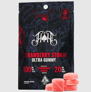 Heavy Hitters - Heavy Hitters- Strawberry Storm - Ultra Gummies 100mg THC