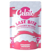 Gelato-Strawberry White Chocolate Last Bite Cones 20mg x 10