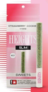 Portland Heights - Portland Heights Strawberry Cookies Moonrock Sweets Slims 1g