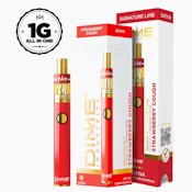 DIME - Disposable Vape - Signature Line - Sativa - Strawberry Cough - (1g)