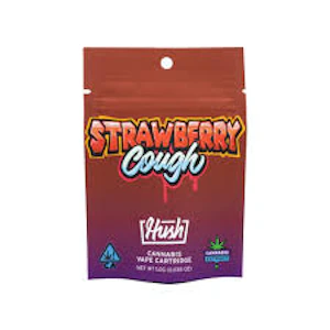 HUSH - Hush - 1g AIO Vape Cart - Strawberry Cough