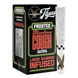 Claybourne Frosted Flyers Infused Preroll 2.5g Strawberry Cough
