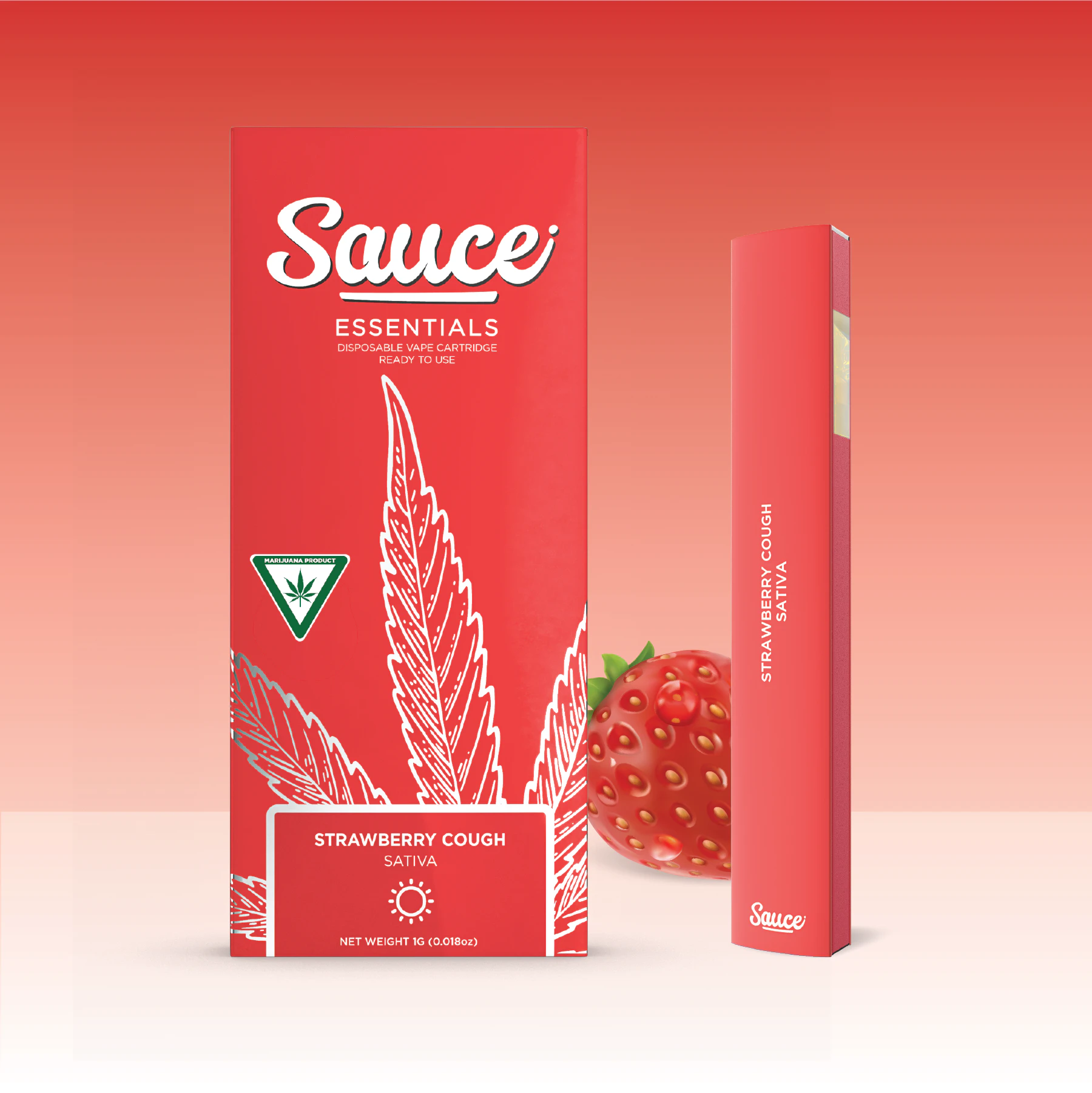 Sauce - Sauce Disposable - Strawberry Cough - 1g Main Image