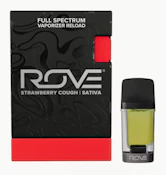 Rove 1g Strawberry Cough Live Resin Diamond Pod