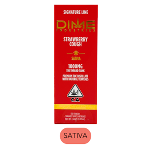 DIME INDUSTRIES - Dime Industries - Signature - Strawberry Cough - Vape Cart - 1.0g