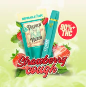 Papa's Herb - Strawberry Cough - 1g All in one Vape