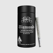 Heavy Hitters - CAM - Yuzu Sour - 2.5g Diamond infused Pre-Rolls - 5pk