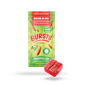 Sauce Bursts - Strawberry Kiwi Live Resin - 200mg