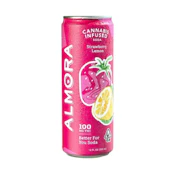 Strawberry Lemon | 12oz 100mg Prebiotic Soda | Almora Farms