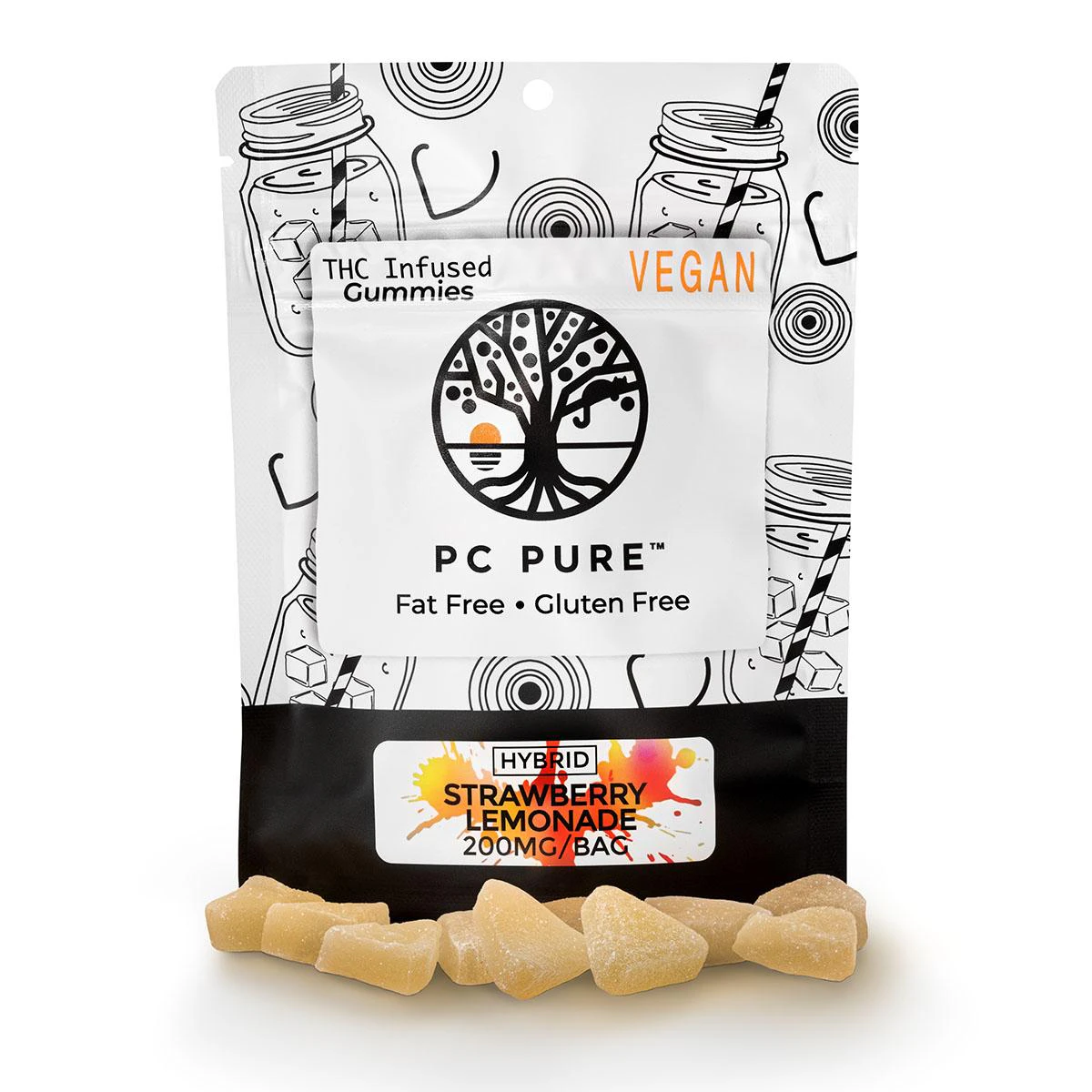 PC PURE - PC PURE - STRAWBERRY LEMONADE - 20mg/pc Main Image
