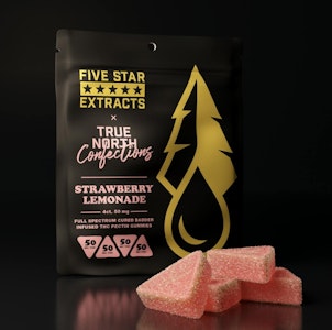 FIVE STAR EXTRACTS BY: TRUE NORTH COLLECTIVE - Strawberry Lemonade (Full Spectrum)