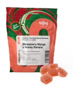 Strawberry Mango x Honey Banana Live Rosin Gummies - 100MG