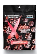  Monster- Gummies -Strawberry SATIVA 200mg