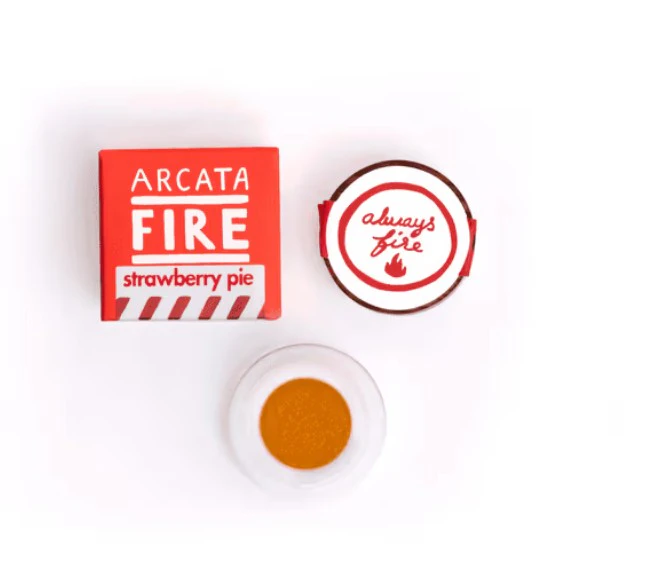 Arcata Fire - Arcata Fire - Strawberry Pie - 1g Live Resin Main Image