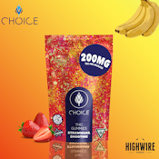 Choice Gummies Strawnana Smoothie 200mg (Hybrid)